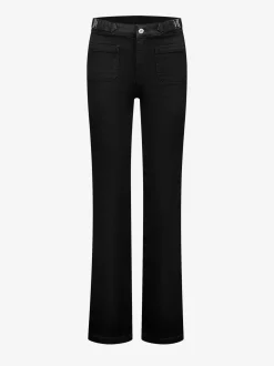Flared jeans met high waist