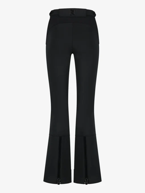 Flared ski broek met verstelbare tailleband