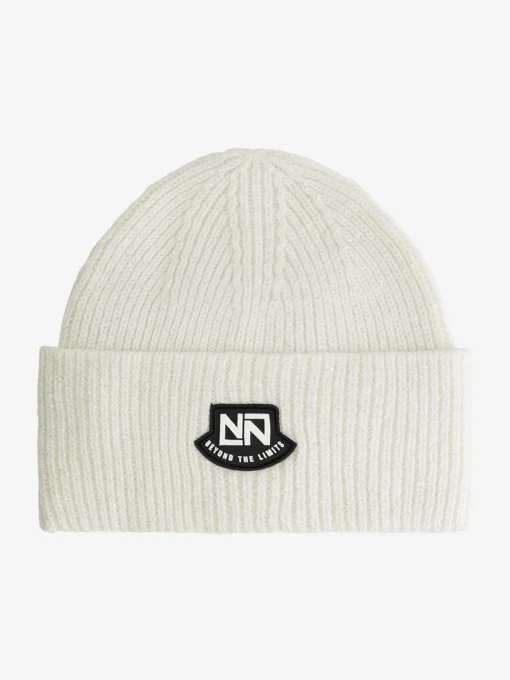 Gebreide muts met NIK&NIK logo patch