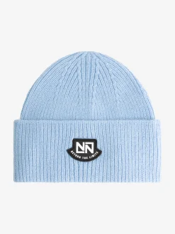 Gebreide muts met NIK&NIK logo patch