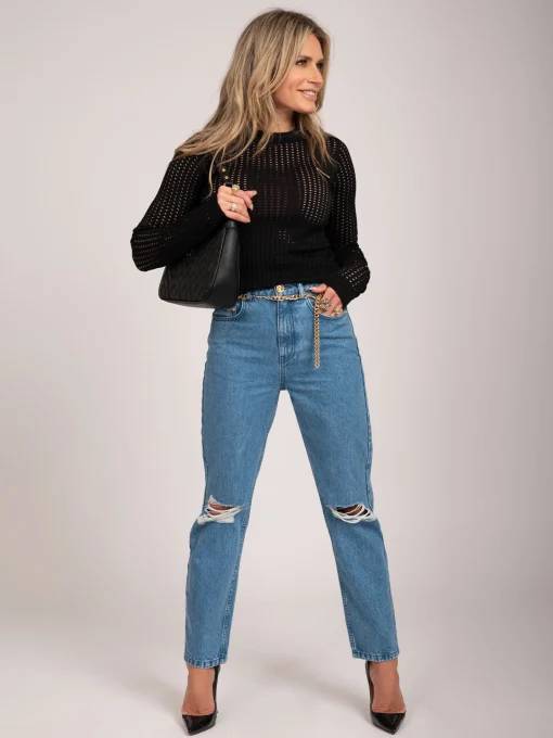 Gebreide top