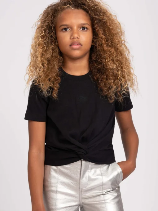 Geknoopt T-shirt