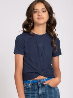 Geknoopt T-shirt