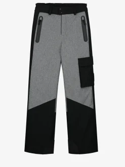 Gemêleerde ski broek met verstelbare taille