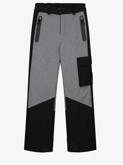 Gemêleerde ski broek met verstelbare taille