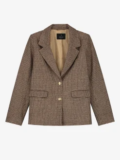 Geruite blazer
