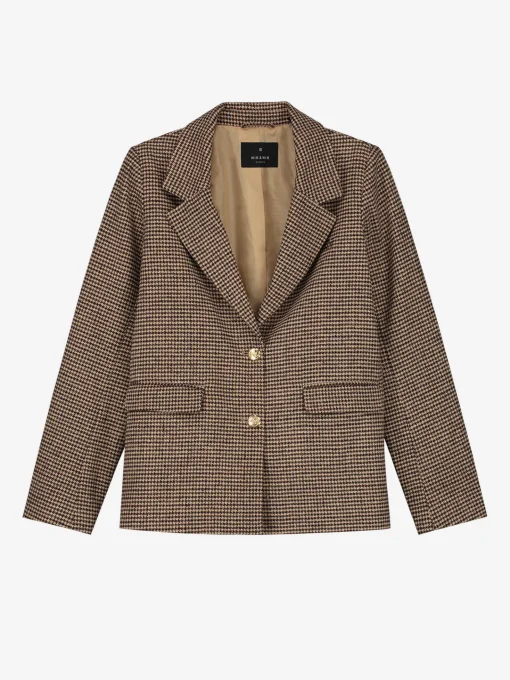 Geruite blazer