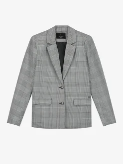 Geruite blazer