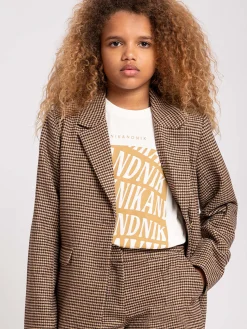 Geruite blazer