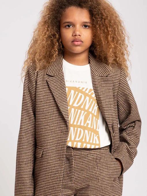 Geruite blazer