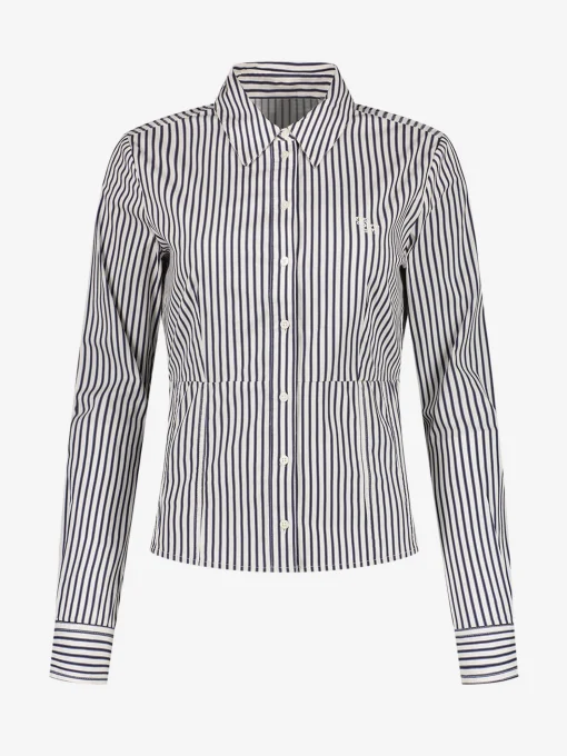 Gestreepte Slim fit blouse