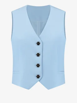 Gilet met knopen