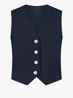 Gilet met knopen
