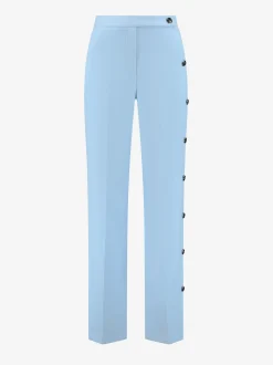 High rise broek met knopen