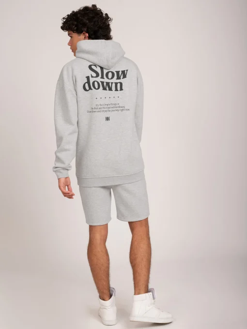 Hoodie met graphic print