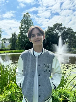 Jacket met embroidery logo