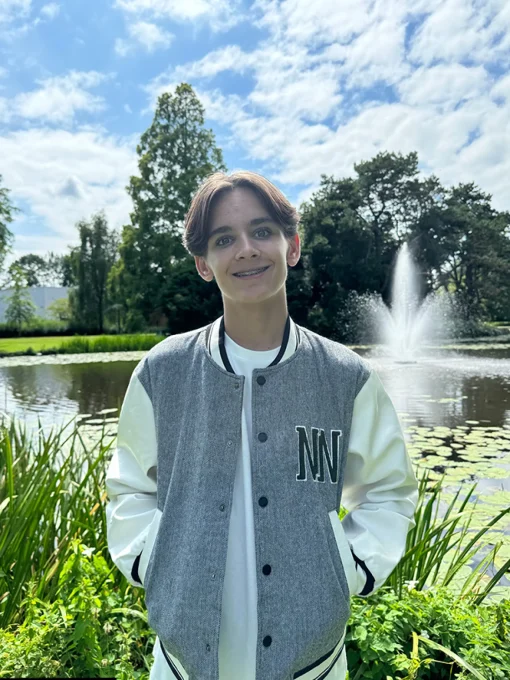 Jacket met embroidery logo