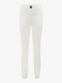 Joggingbroek met metalen logo