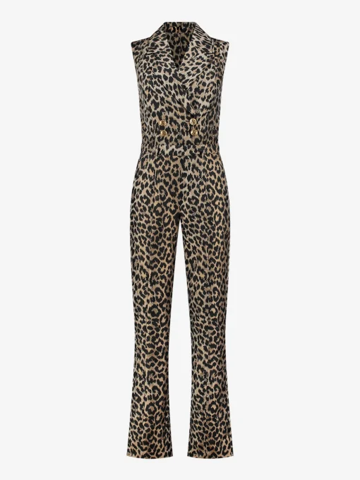 Jumpsuit met dieren print