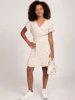 Jurk met logo patroon