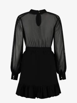 Jurk met mesh