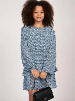Jurk met NN-logo print