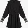 Jurk met schouder detail