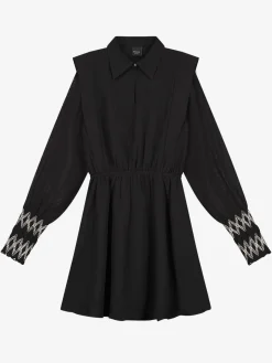 Jurk met schouder detail