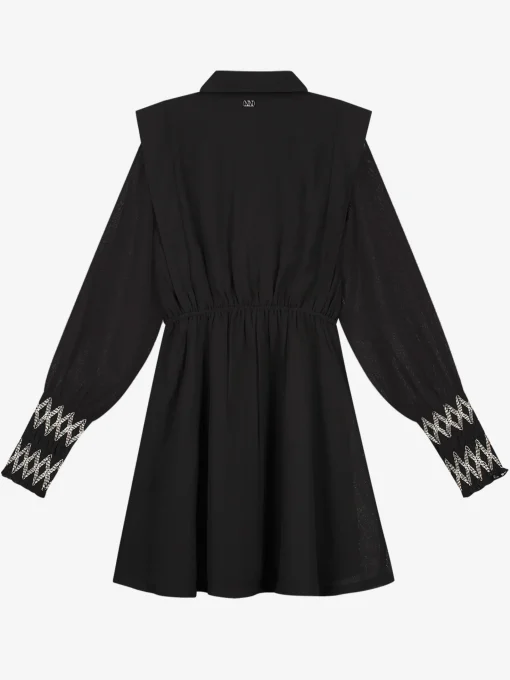 Jurk met schouder detail