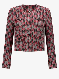 Kort tweed jack