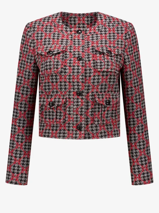 Kort tweed jack