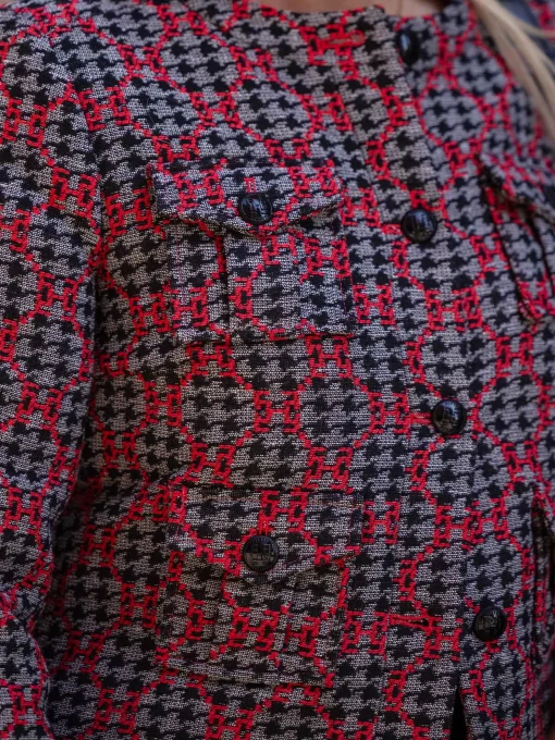 Kort tweed jack
