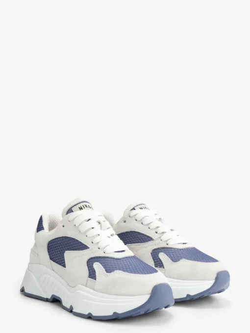 Lage sneakers met mesh