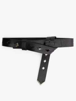 Lange geknoopte riem
