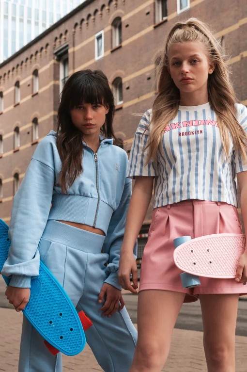 Leren look shorts