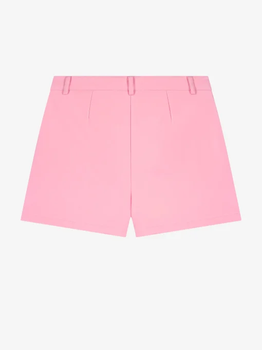 Leren look shorts