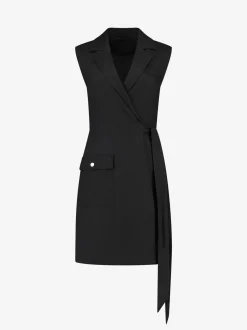 Linen Wrap dress