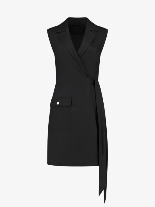 Linen Wrap dress