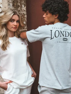 Loose fit t-shirt met London print