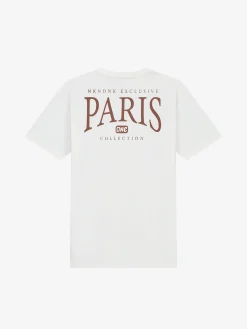 Loose fit t-shirt met Paris print