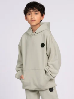 Losvallende hoodie met N&N patch