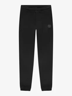 Losvallende joggingbroek met logo patch