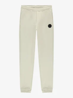 Losvallende joggingbroek met logo patch