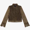 Lurex glitter blouse