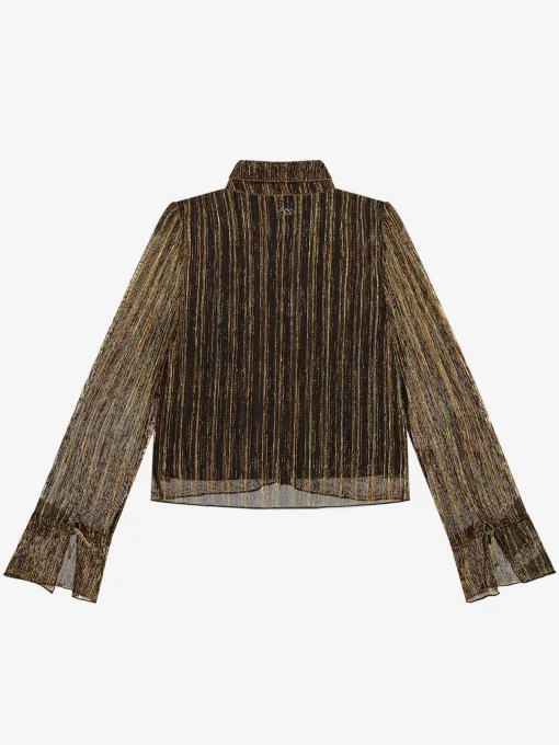 Lurex glitter blouse