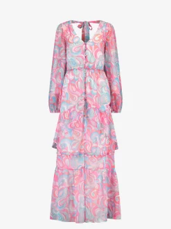 Maxi dress met print