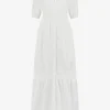 Maxi jurk met embroidery