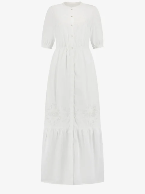 Maxi jurk met embroidery