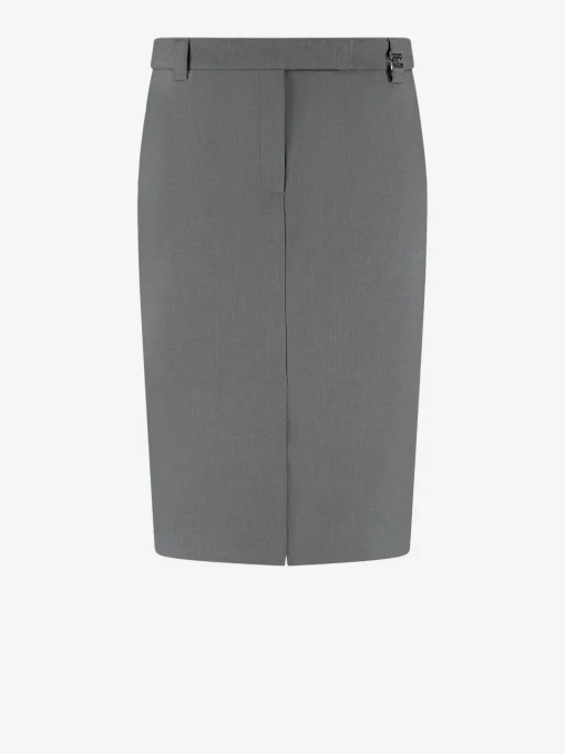 Medium lange rok met FH detail