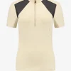 Mesh top met N patroon